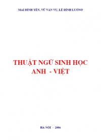 Thuật ngữ sinh học Anh - Việt