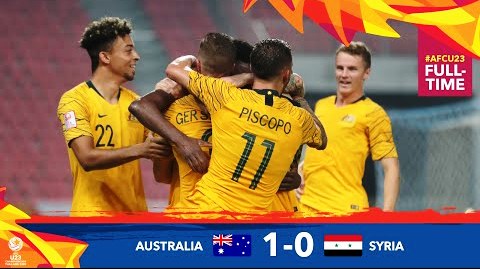 Video Highlights: U23 Úc 1 - 0 U23 Syria